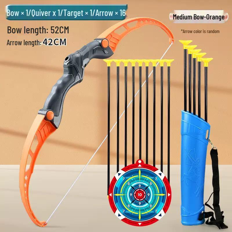 Children's Archery Set: Bow, Arrow with Suction Cups & Target – Ideal Birthday Gift for Kindergarten Kids