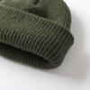Мужская шапка, зимняя вязаная шапка для мальчика, тюбетейка, матросская кепка с манжетами, ретро, ​​темно-синие короткие шапки, сплошной цвет, унисекс, осенние теплые шапки, шляпа арендодателя, шляпа дыни