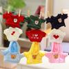 20Cm 18Styles Cotton Bear Replaceable Clothes Doll Winter Sweater Clothes