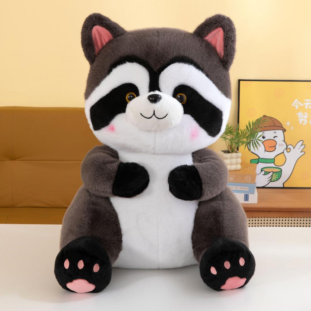 Плюшевая игрушка енот, мягкая, милый животный, кукла, подарок для ребенка и на день рождения