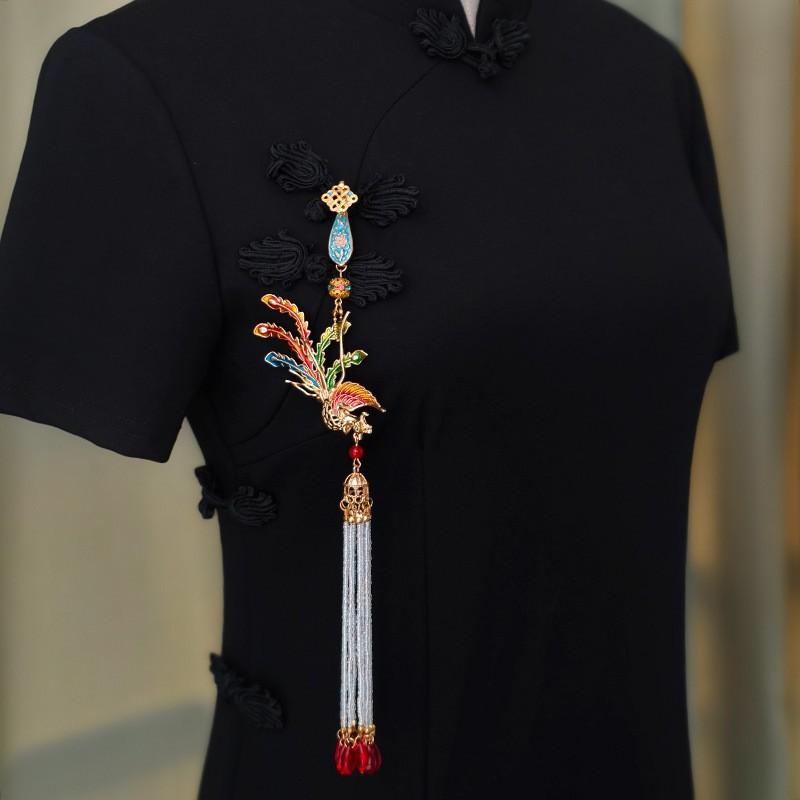 Нефритовая подвеска на пояс в древнем стиле, поясная подвеска, китайский ханьфу, ципао, подвеска с кисточкой, поясная цепочка, кулоны, украшение на пояс платья