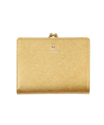 На кошельке Bifold Luxembourg Bourlier Gold [Lanvin Bleu]