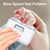 Electric Toenail Clipper with Square Design Dual Speed Function Electric Nail Trimmer Type-C Charging 2 In 1 Electric Polishing Automatic Nail