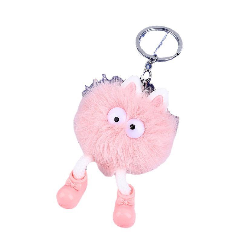 1 шт. мультяшные плюшевые брикеты брелок брелок креативный модный изысканный милый кукольный брелок автомобильный ключ аксессуары сумка кулон