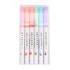 Tools Flower-shaped Highlighters Curve Highlighter Pen Multiple Shapes Integrated Markers Pen