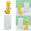 Ancient Doll Candle Silicone Mold 3D Girl Aromatherapy Plaster Soap Resin Mold DIY Chocolate Cake Baking Tool Home Decor