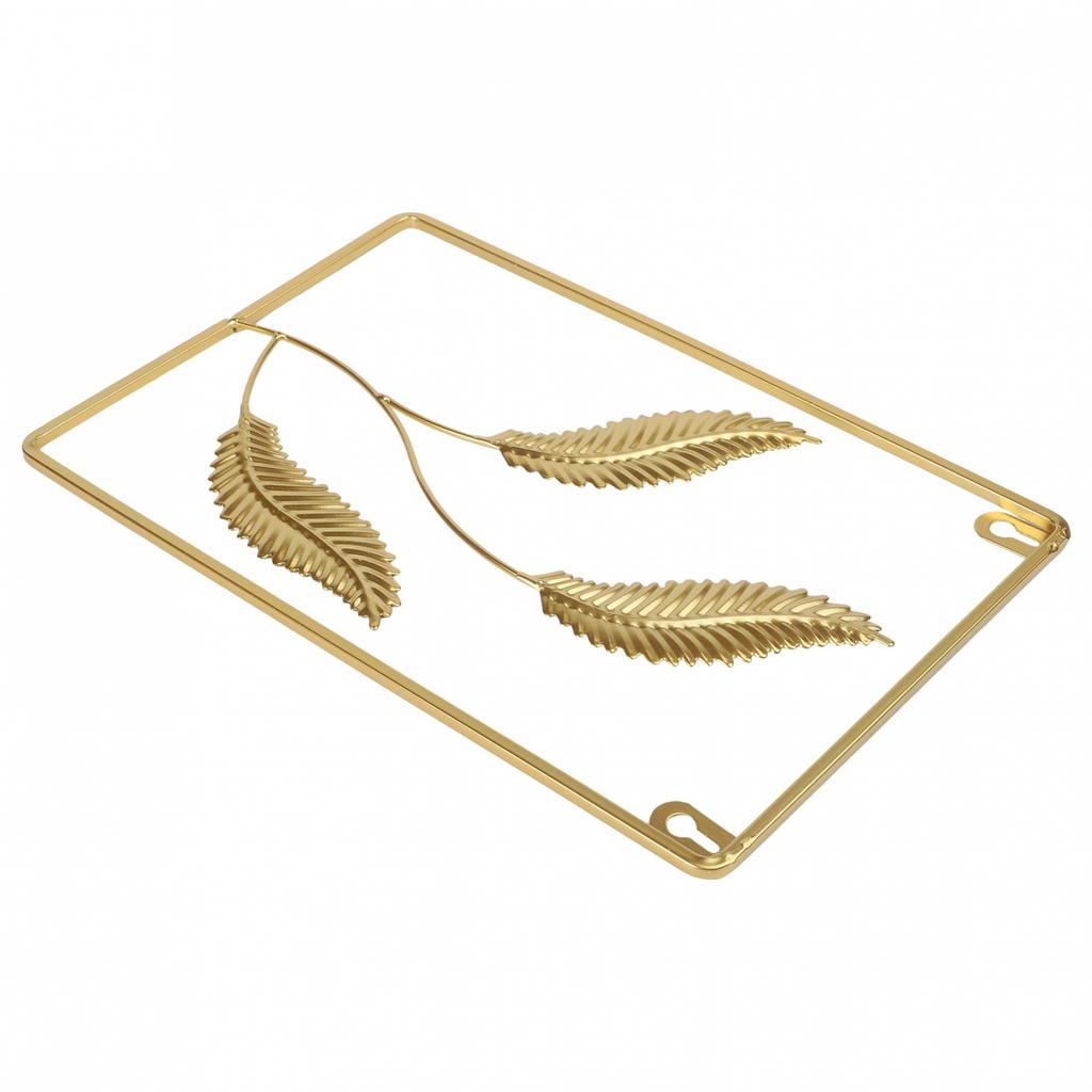 Золотой лист настенное украшение украшение для гостиной настенный декор