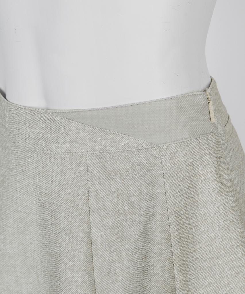Crive Nine Heathered Flare Swing Skirt Lbg