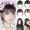 Invisible Hair Styling for Women Hair Extension Fringe Hairpieces Air Bangs Synthetic False Hair
