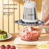 Chigo Электрическая мясорубка и кухонный комбайн 2 л, вилка CN (адаптер в комплекте)