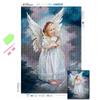 5D Diamond Painting Angel Girl Full Square/round Diamond Embroidery Cross Stitch Crafts Decoration
