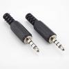 3.5mm RCA Male Plug Connector  2 3 4 Pole Mono Stereo Audio Video Dual Audio Adapter Cable Wire For Headphone Socket