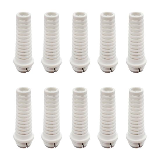 10Pcs PVC Cable Boot Durable Wire Gland 6mm Strain Relief Cord Protector Sleeve