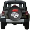 15" Spare Tire Cover Bag for Jeep Wrangler TJ JK JL 4x4 Tailgate Off-road 15Inch Spare Wheel PVC Leather Cover Car Accessories