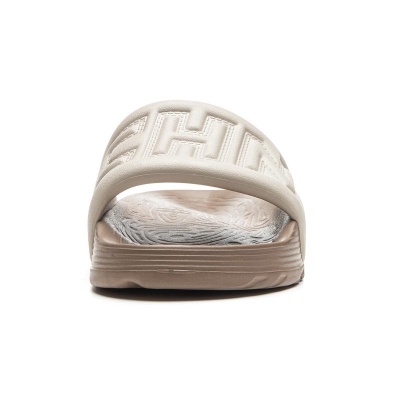 Li Ning Fashion Trend Series Slide Sandals Unisex Footwear Gray AZSU025-4