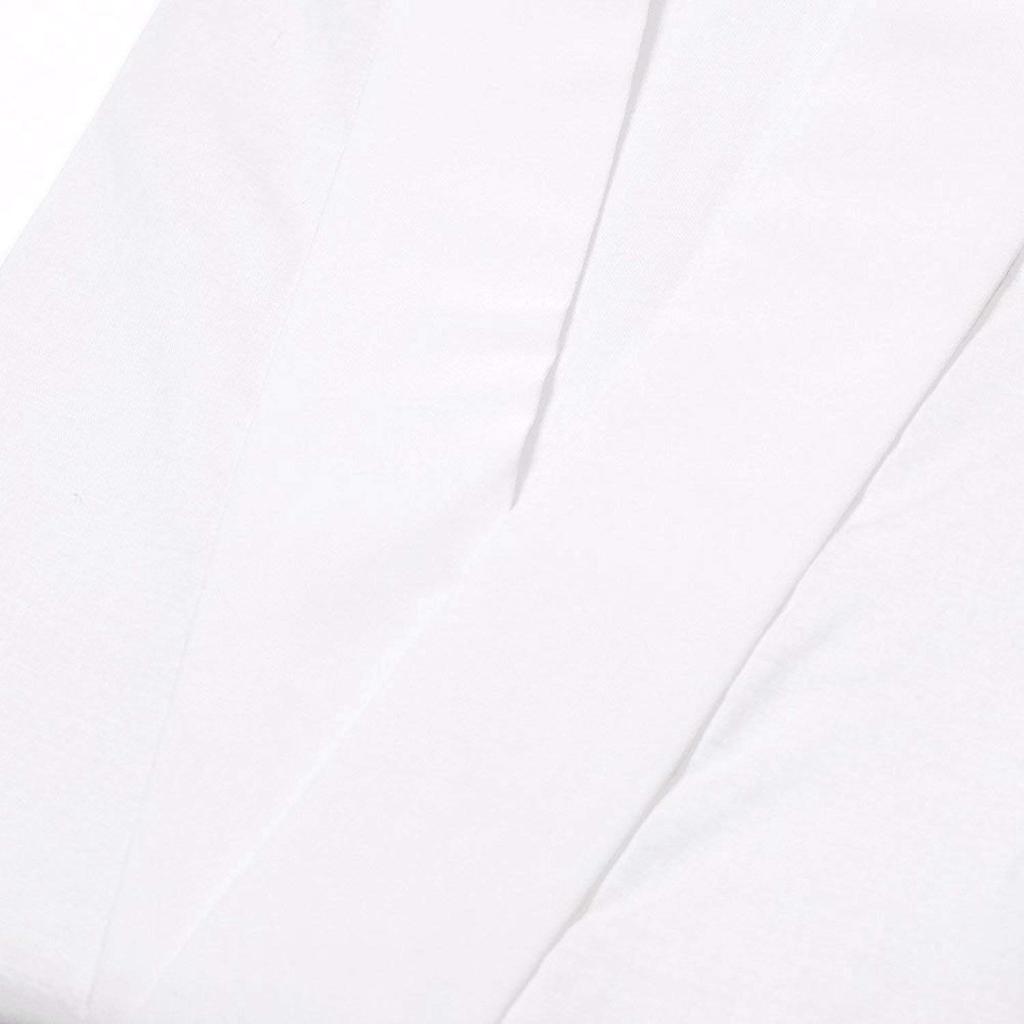 [KYOETSU] Полумайка, Стирающаяся, Нижняя рубашка, С полуворотником, Мужская (М, Белый)