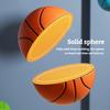 Бесшумный мяч с высоким отскоком, тренировочная игрушка, детский бесшумный баскетбольный спортивный инвентарь для занятий в помещении