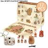 Capybara Themed Set Christmas Advent Calendar Capybara Blind Box Calendar  For Kids Christmas Gift