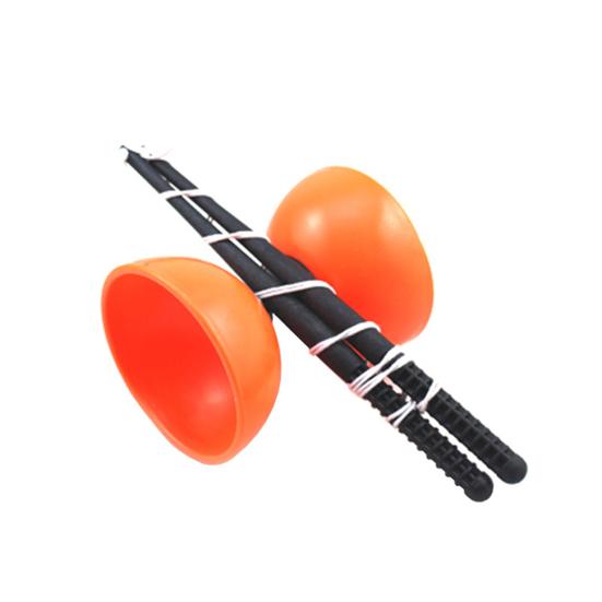 Juggling Diabolo Funny 3 Bearing Clutch Metal Sticks Chinese YOYO String Bag Toys for Kids
