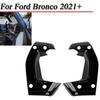 Черный Для Ford Bronco + Накладка на ручку-поручень для центральной консоли (обе стороны)