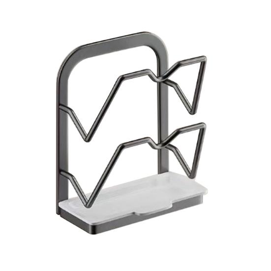 Настенный держатель для крышек от кастрюль, кухонная стойка для хранения крышек от кастрюль, органайзер для крышек от кастрюль без сверления со съемным поддоном