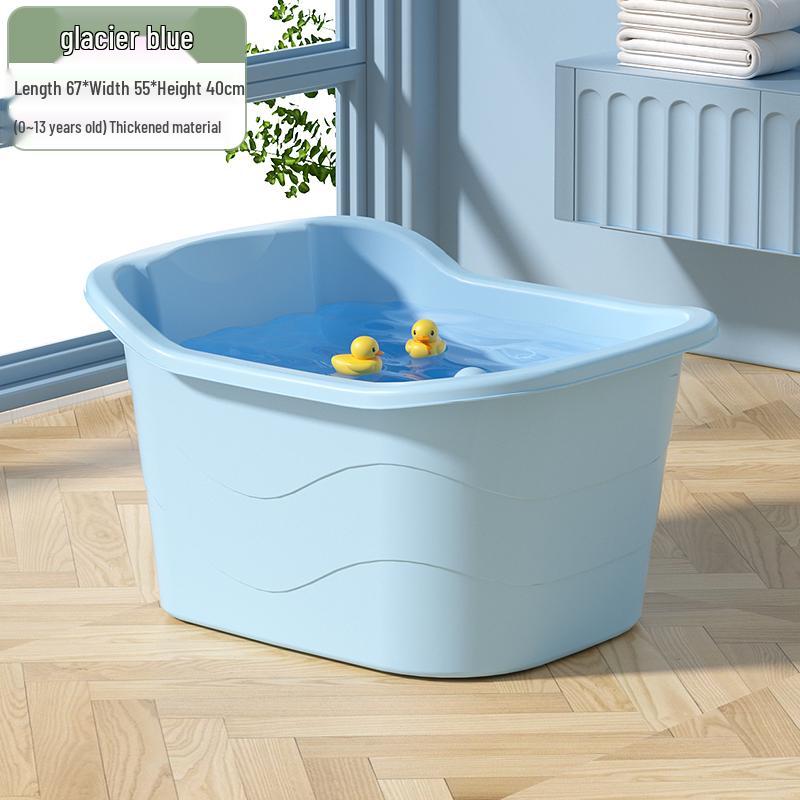 Большая ванна для младенцев и детей - Ванна для купания всего тела для дома