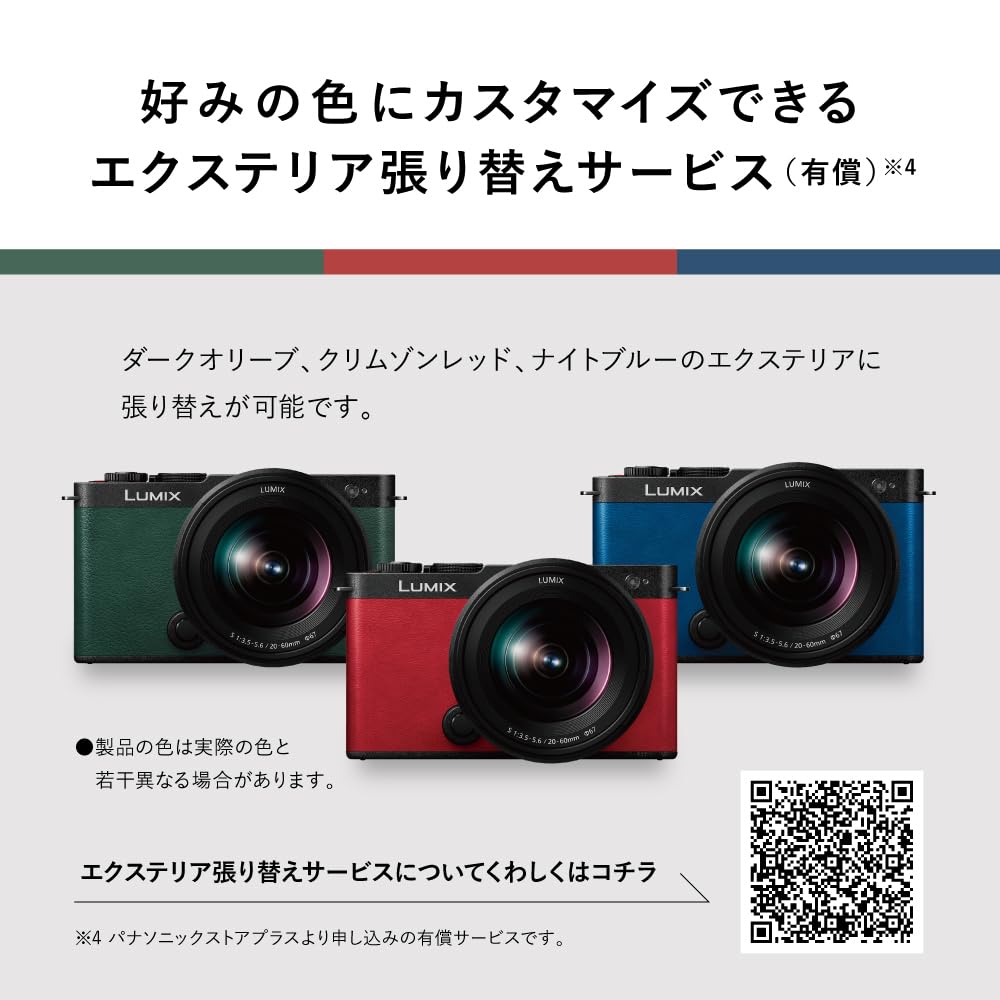 Беззеркальная камера Panasonic Lumix Комплект зум-объектива с высоким увеличением Jet Black Полнокадровая S9H-K DC-S9H-K