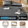 2025 Waterproof Bed Sheet Fitted Sheet Waterproof Quilted Mattress Cover Single Double King Size Bedspread Bed Cover No Pillowcase