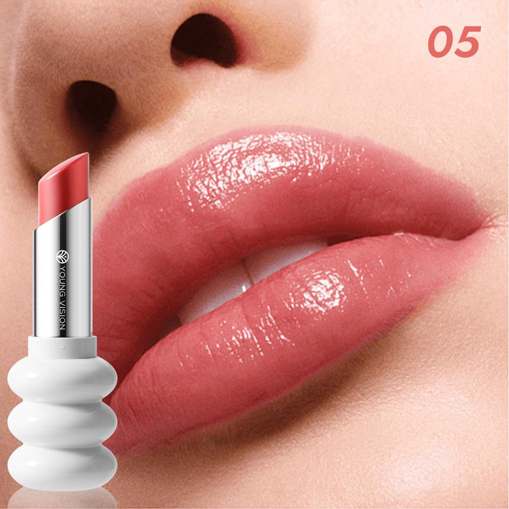 6-цветная спиральная увлажняющая помада Fine Shine Nude Candy Glow Lip Gloss Diamond Sparkling Pearl Lip Gloss