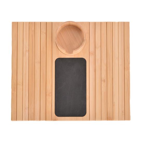 Подставка для подлокотника дивана Yousheng Bamboo с подстаканником, противоскользящий поднос для дивана, складной столик для дивана, телефон, пульт дистанционного управления