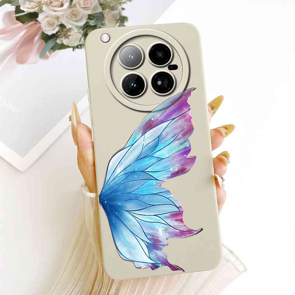 For Infinix Zero 40 4G X6860 Case Luxury Bow Painting Soft Silicone Back Cover For Infinix Zero40 ZERO 40 4G Phone Cases Bumper