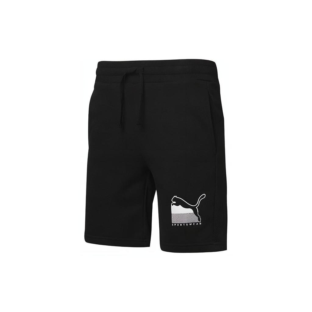 Puma Повседневные шорты мужские черные средние 583830-01