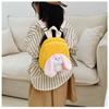 Cute Plush Cartoon Rabbit Doll Decoration Children Backpack For Preschoolers