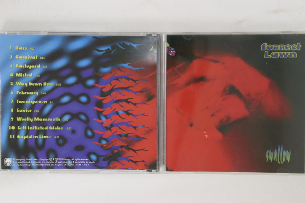 CD FORREST LAWN - Swallow EARWIG001 EARWIG 1995 US Rock Used