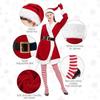 Новый Рождественский Женский Костюм Платье Рождественская Униформа D Вечеринка Косплей Костюм