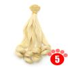 Solid Color 1/3 1/4 1/6 SD/BJD Doll Hair 20*100CM Curly Wigs 2024 Children Toy Gift