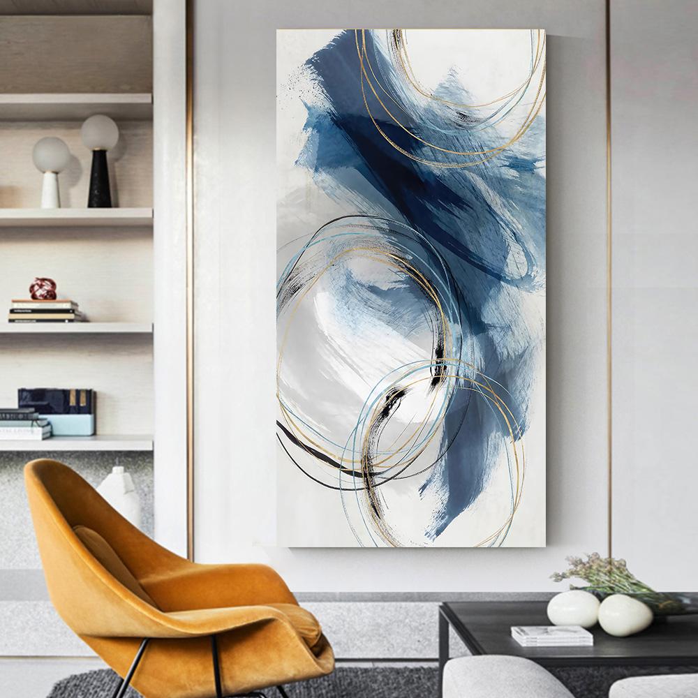 Abstract Canvas Wall Art Picture Modern Watercolor Art Paintings Colorful Artwork Decor for Living Room Bedroom