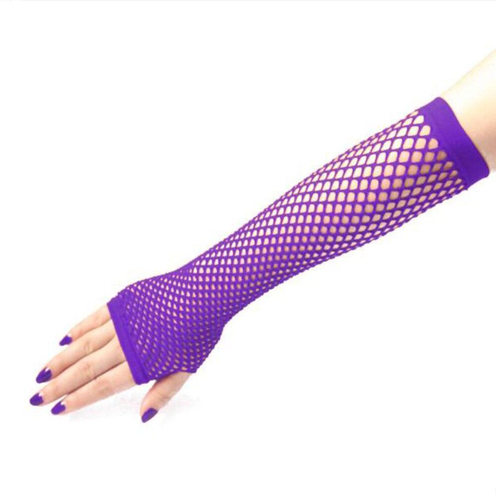 2 Pairs Sexy Underwear Accessories Mesh Long Gloves All-match Dress Accessories Adult Sexy Supplies