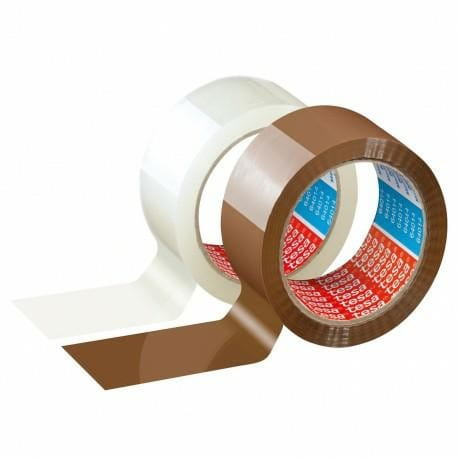 SOLVENT packing tape 66m:48mm, brown