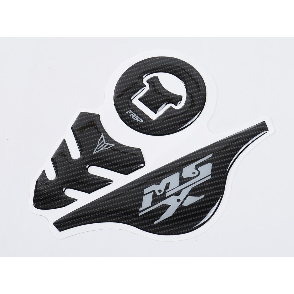 Для Honda Monkey 125 MSX125 MSX Накладки на бак, наклейки 5D, крышка топливного бака мотоцикла из углеродного волокна