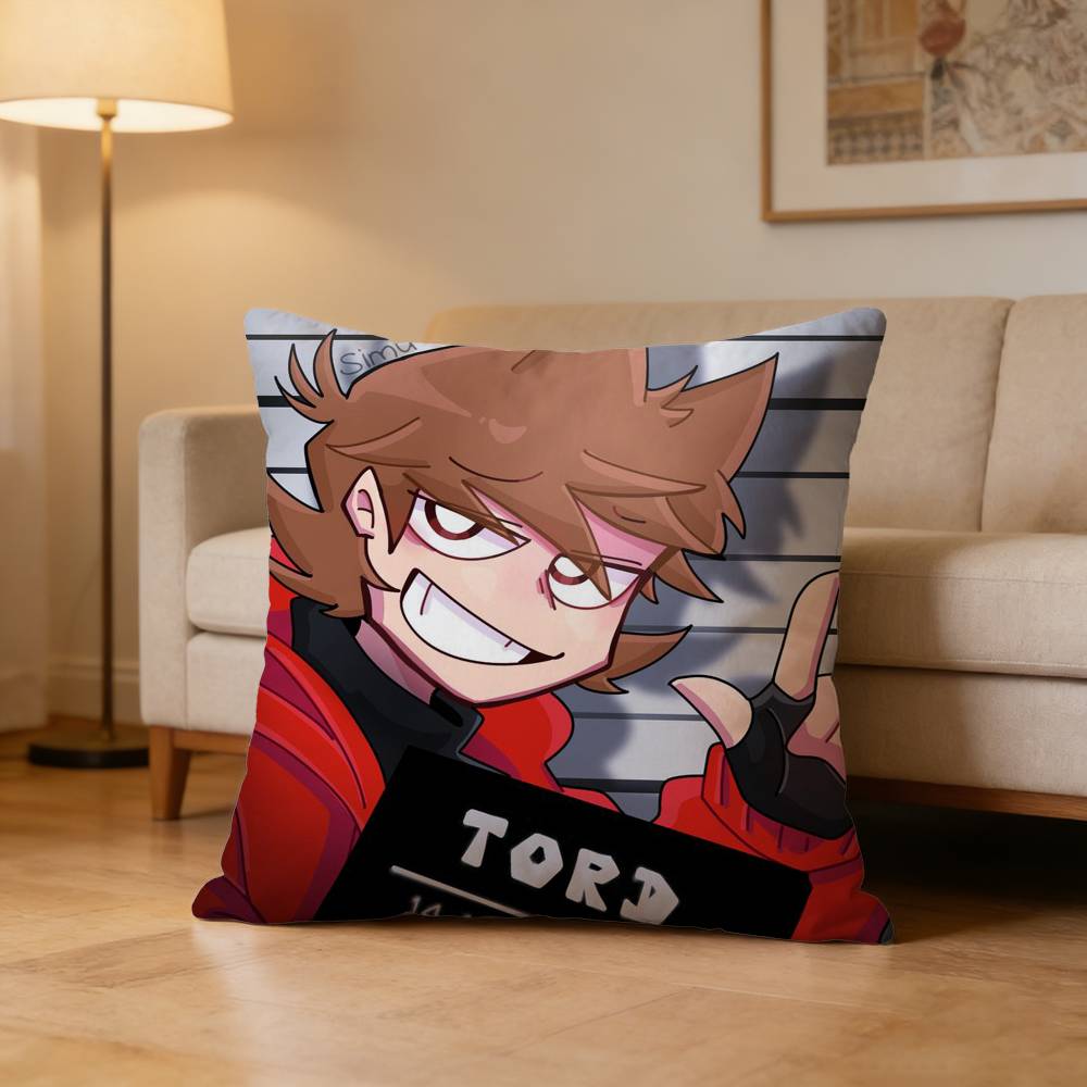 Creative Eddsworld Pillow Case For Sofa Living Room Home Office Decor Protective Cover