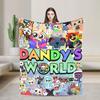Вязаный плед Dandys World Флисовый плед Игры Мягкие пледы для постельного белья Дивана Спальни Одеяло