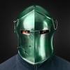 Verdant War Helm of the Fallen Legion Medieval Barbuta Replica for LARP, Cosplay  Epic Display