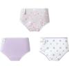 Balabala Girls' Antibacterial Cotton Briefs - 3 Pack