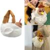 Plush Handbag with Cute Cartoon Chicken Animal Stuffing Doll Large Capacity Shoulder Bag Crossbody Purse for Women Girls
