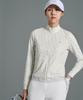 Beanpole Golf [B_Under] Женская футболка с узором на молнии с длинным рукавом Светло-серая