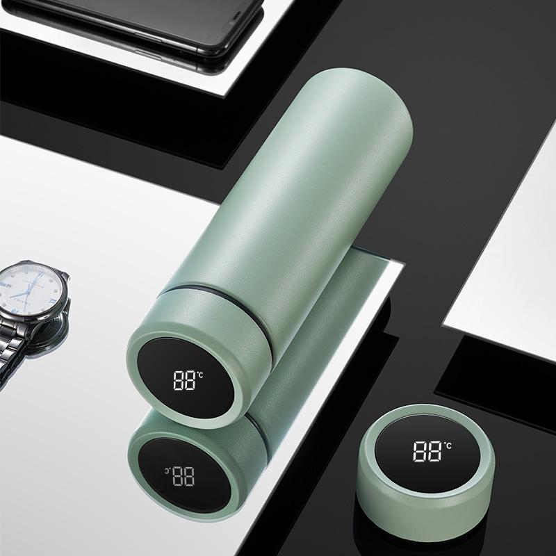 Портативная термокружка большой емкости 500 мл, вакуумные фляги, термокружка из нержавеющей стали, бутылка для воды, дорожная кружка для чая, офисная термокружка