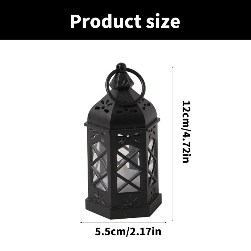 Friendly Electronic Candle Lamp Lanterns for Home Decoration Camping Restaurants and Weddings with Battery Power