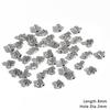 New Fashion 20Pcs/Lot Antique Silver Color Beads For Jewelry Making Bracelet Necklace Accessories Fashion Pendants DIY Findings