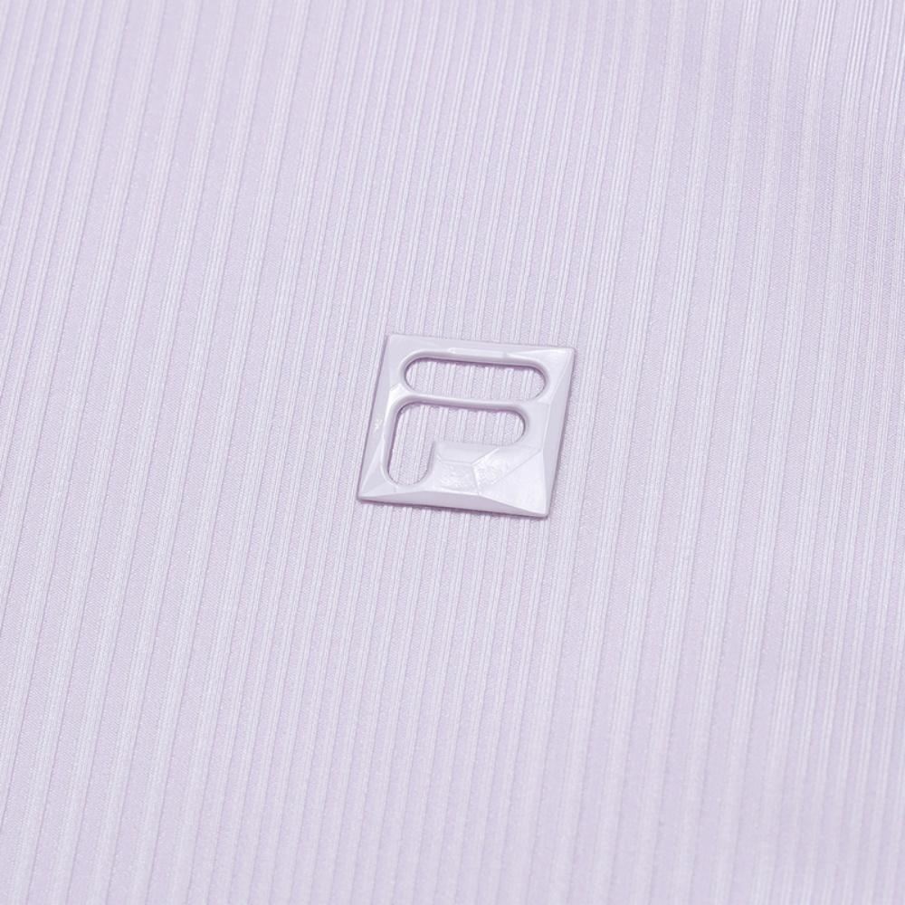 Fila Гольф Классический Универсальный Повседневный Спортивный Крой Дышащий Легкий Эластичный Поло с Коротким Рукавом Женские топы A11W535117F-VT